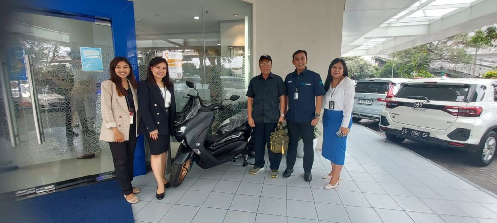 Panen Hadiah Simpedes Periode II, Nasabah BRI Pancoran Berhasil Sabet Hadiah Sepeda Motor Yamaha NMAX&nbsp;S